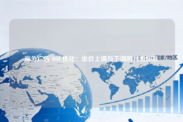 海外广告 ROI 优化：出价上调与下调的判断标准