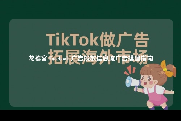 龙禧客 Facebook 广告投放信息流广告搭建指南